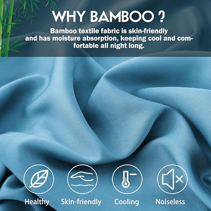 Bamboo Cooling Pillowcase - King