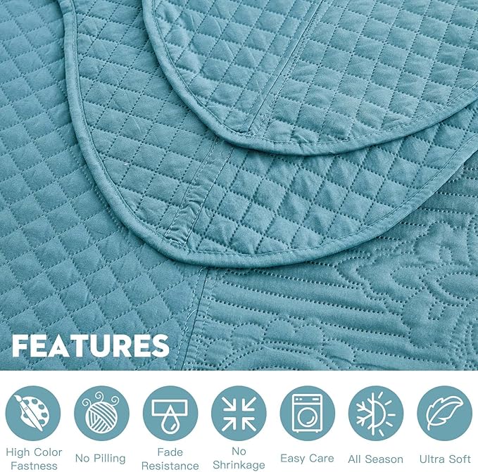 Microfiber Bedding Set - King - 5 Piece