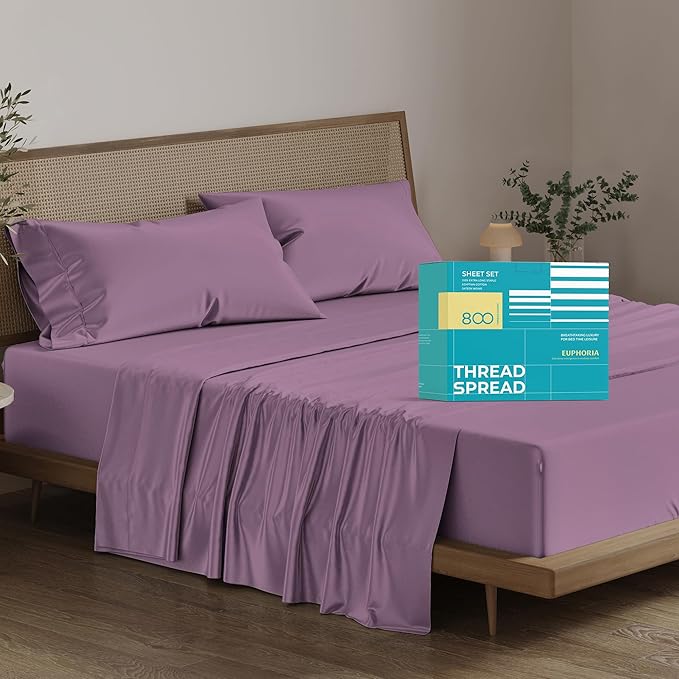 Cooling Bed Sheet Set - King - 16 in Deep Pocket - 4 Piece