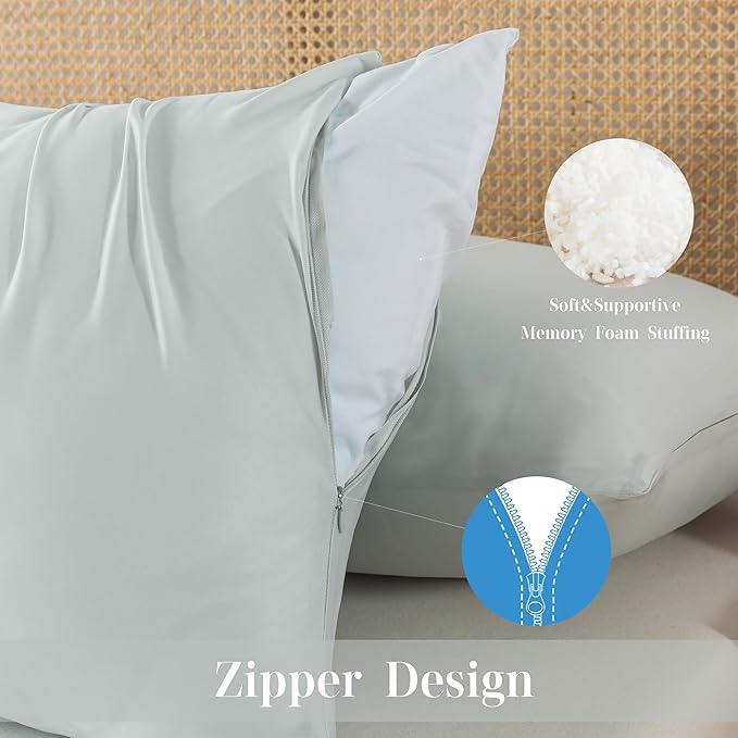 Memory Foam Cooling Body Pillow - Full