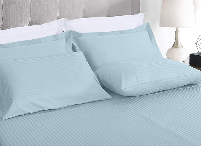 100% Cotton Cooling Bed Sheet Set - Queen - 4 Piece