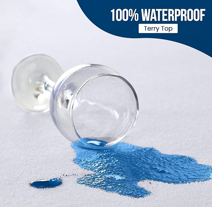 Waterproof Mattress Protector - Twin