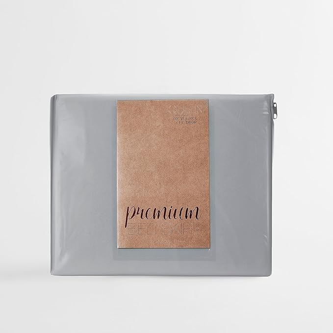 Linen Bed Skirt - King