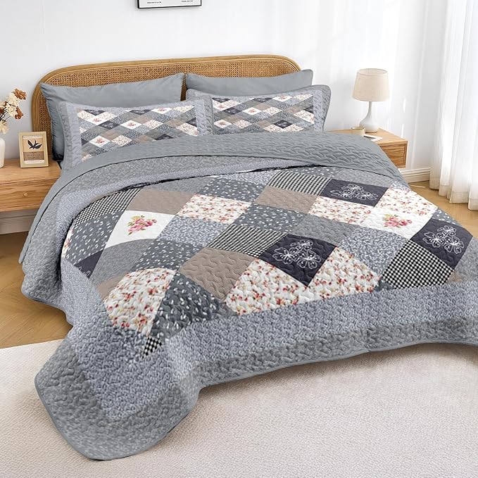 Quilt Set - Queen - 3 Piece