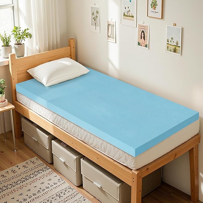 Memory Foam Mattress Topper - Twin XL