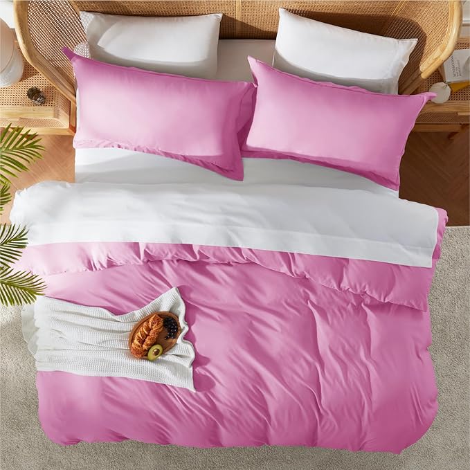 Down Alternative Duvet Cover Set - King - 4 Piece
