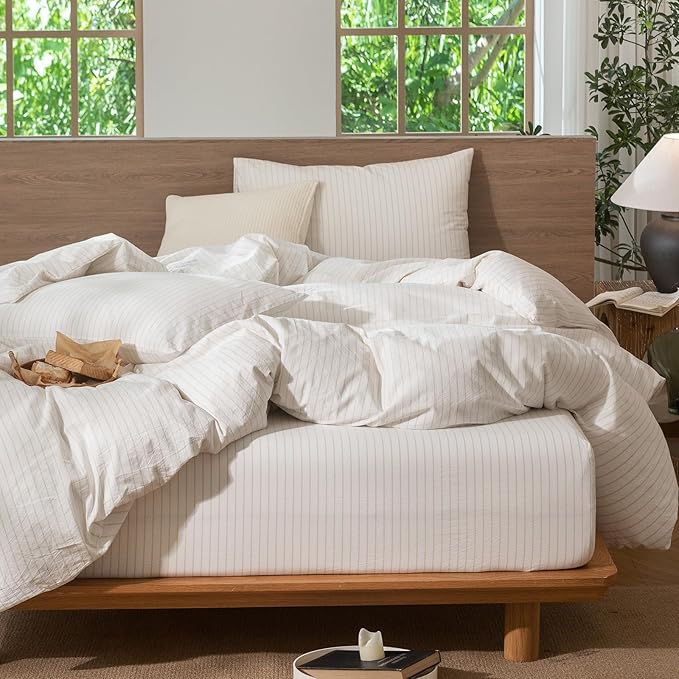 Linen Duvet Cover Set - Full