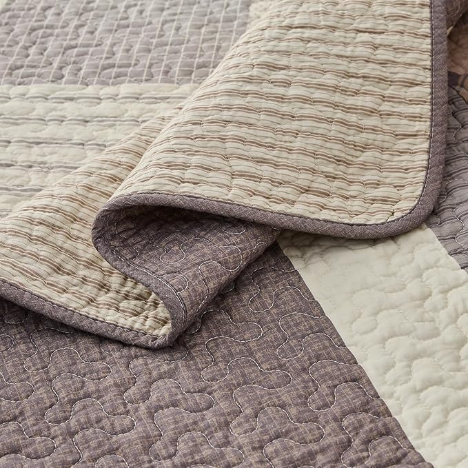 100% Cotton Bedding Set - Queen - 3 Piece