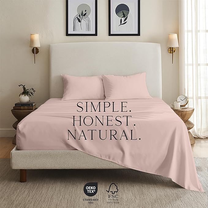 Bamboo Cooling Bed Sheet Set - King