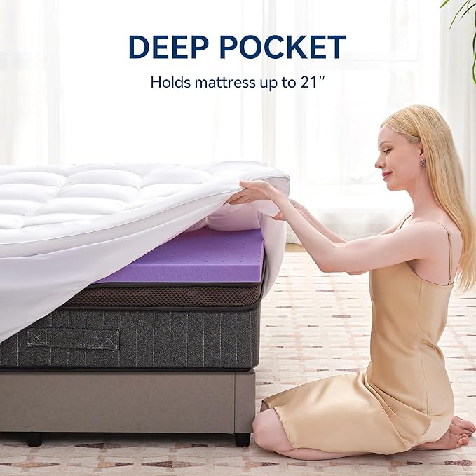 Memory Foam Mattress Topper - California King