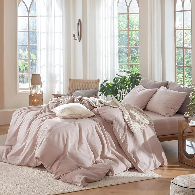 Linen Duvet Cover Set - King