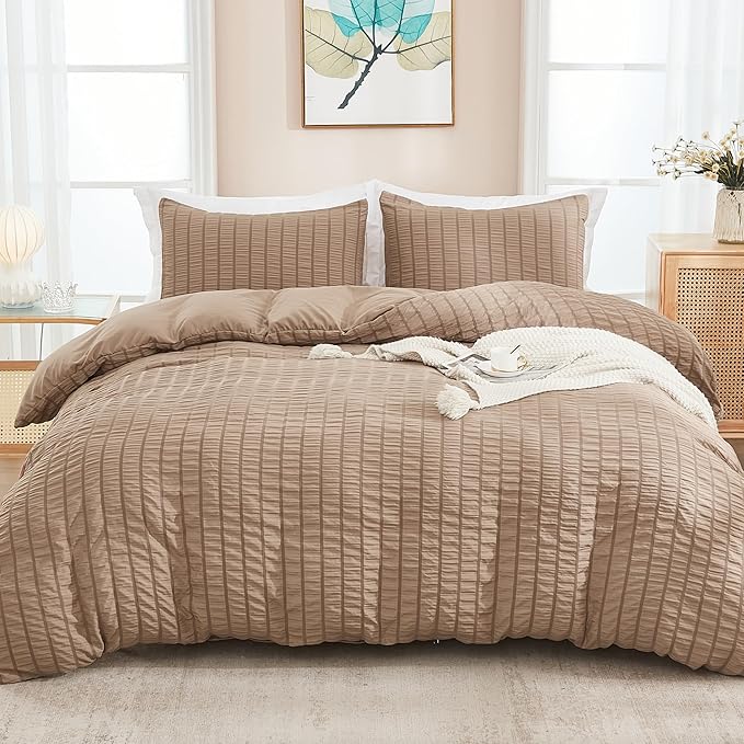 Microfiber Duvet Cover Set - King - 104 x 98 in - 3 Piece