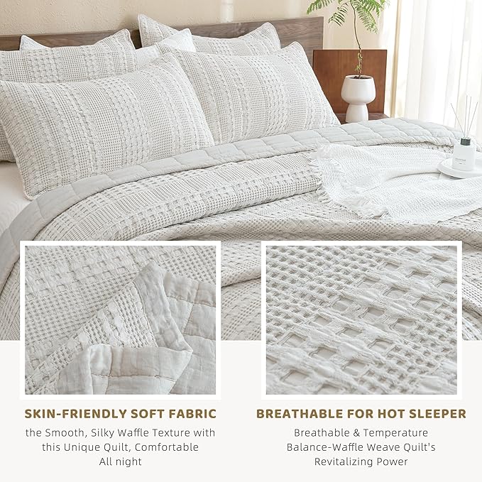 Quilt Set - King - 3 Piece