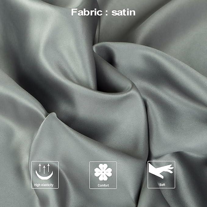 Satin Cooling Pillowcase - 20 x 54 in