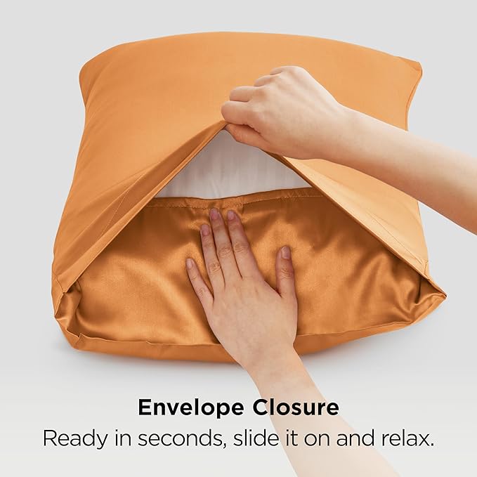 Satin Pillowcase Set - Standard - 20 x 26 in - 2 Piece