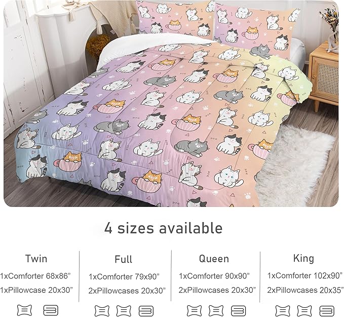 Comforter Set - Queen - 3 Piece