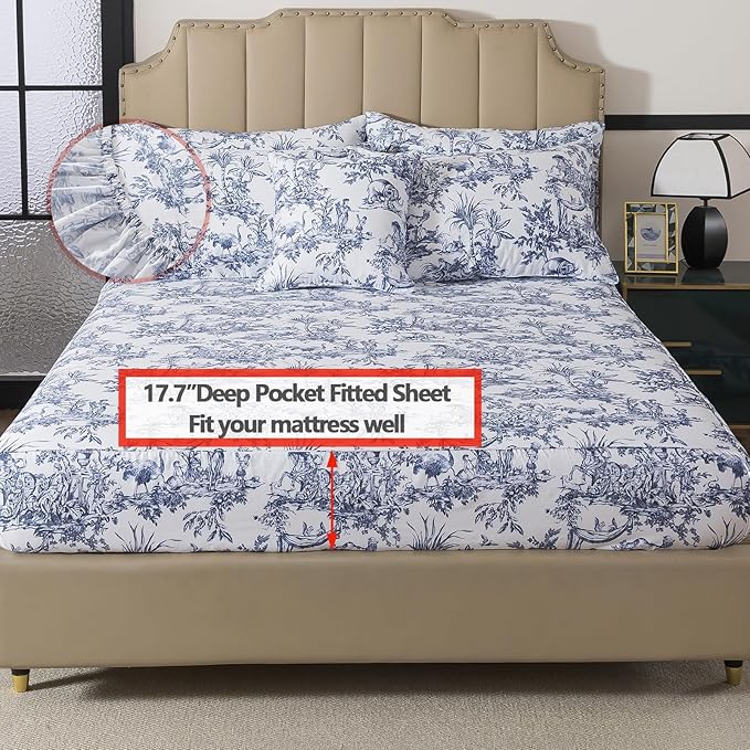 Bed Sheet Set - Twin - 4 Piece