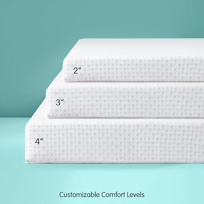 Memory Foam Mattress Topper - Twin XL