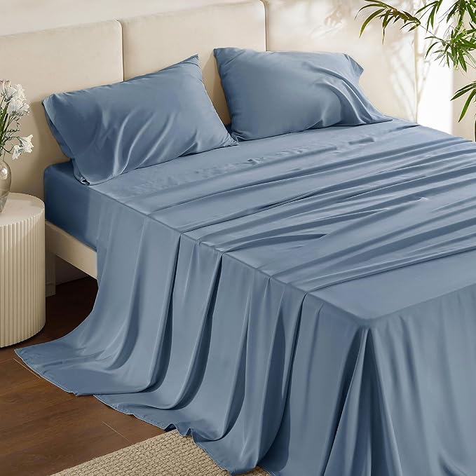Bamboo Cooling Bed Sheet Set - Full