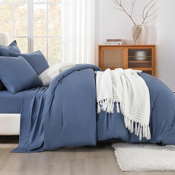 Comforter Set - Queen - 7 Piece