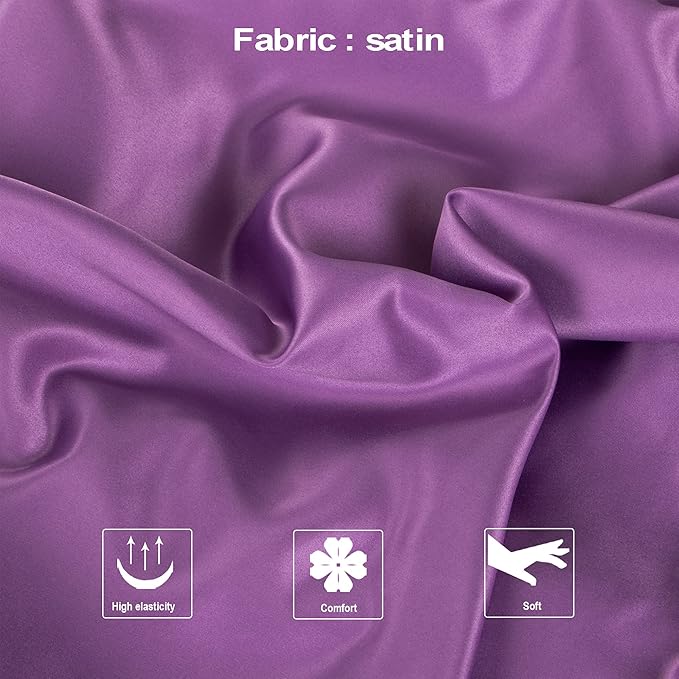 Satin Pillowcase Set - Queen - 20 x 30 in - 2 Piece