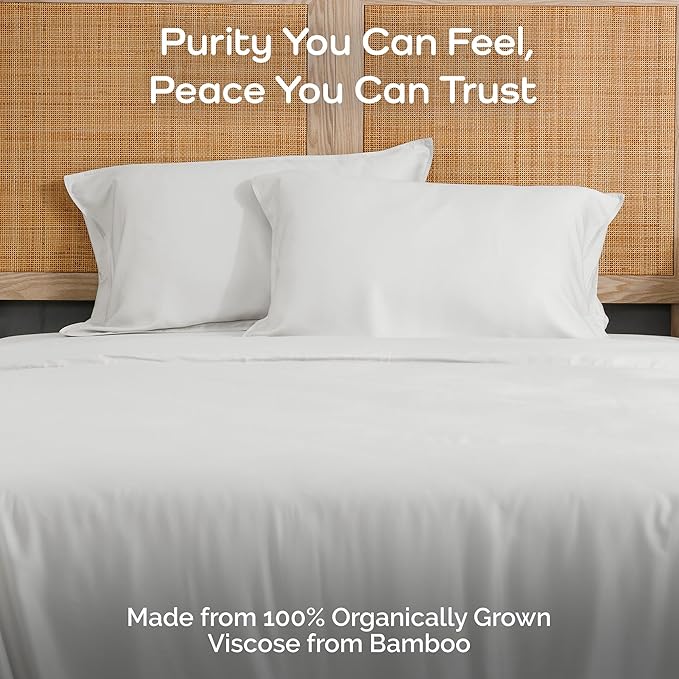 Bamboo Cooling Pillowcase Set - King - 2 Piece