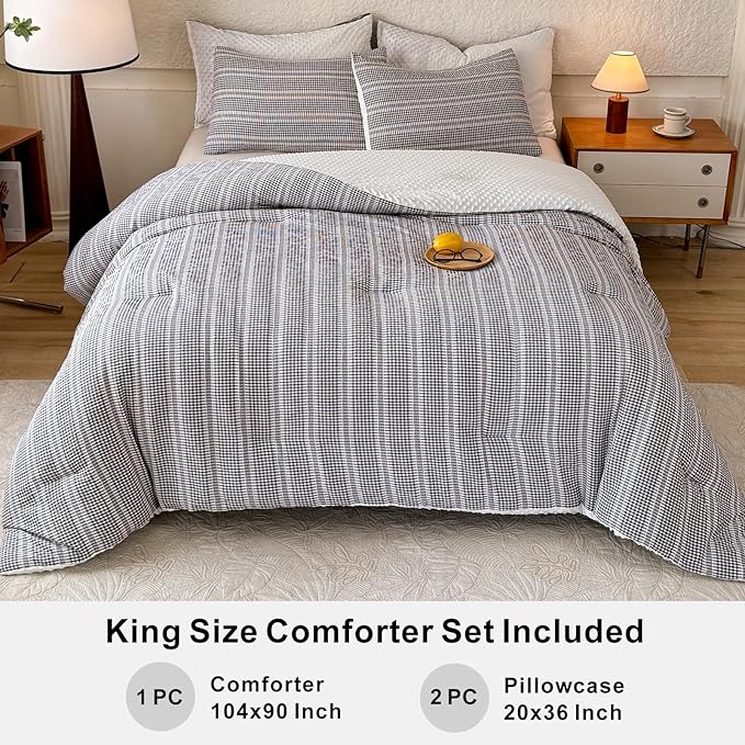 Comforter Set - King - 3 Piece