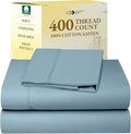 100% Cotton Bed Sheet Set - Twin - 3 Piece