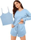 Shorts Pajama Set - Long Sleeve - 3 Piece