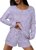 Shorts Pajama Set - Long Sleeve - 2 Piece