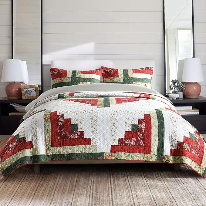 100% Cotton Quilt Set - King