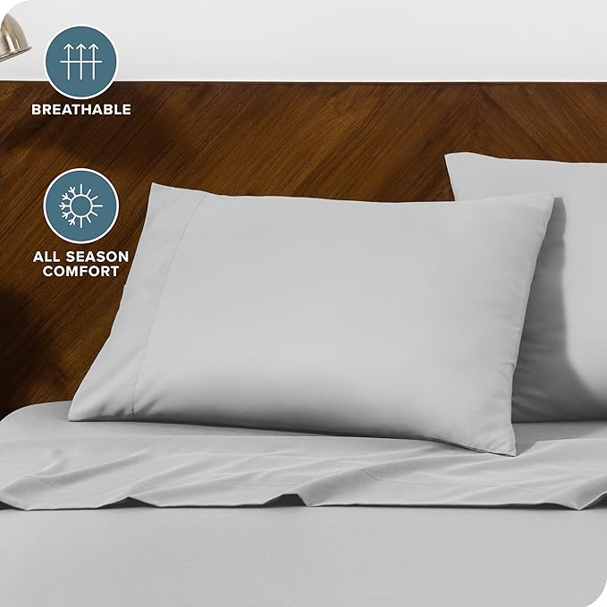 Microfiber Cooling Pillowcase Set - Standard - 2 Piece