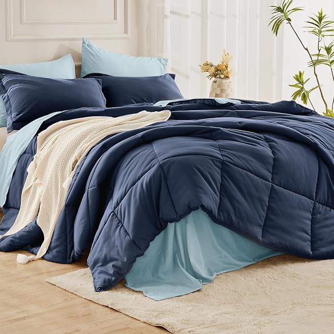 Down Alternative Comforter Set - King - 7 Piece