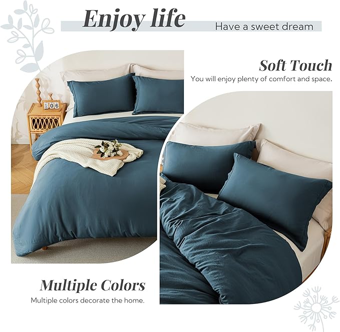 Microfiber Duvet Cover Set - 3 Piece