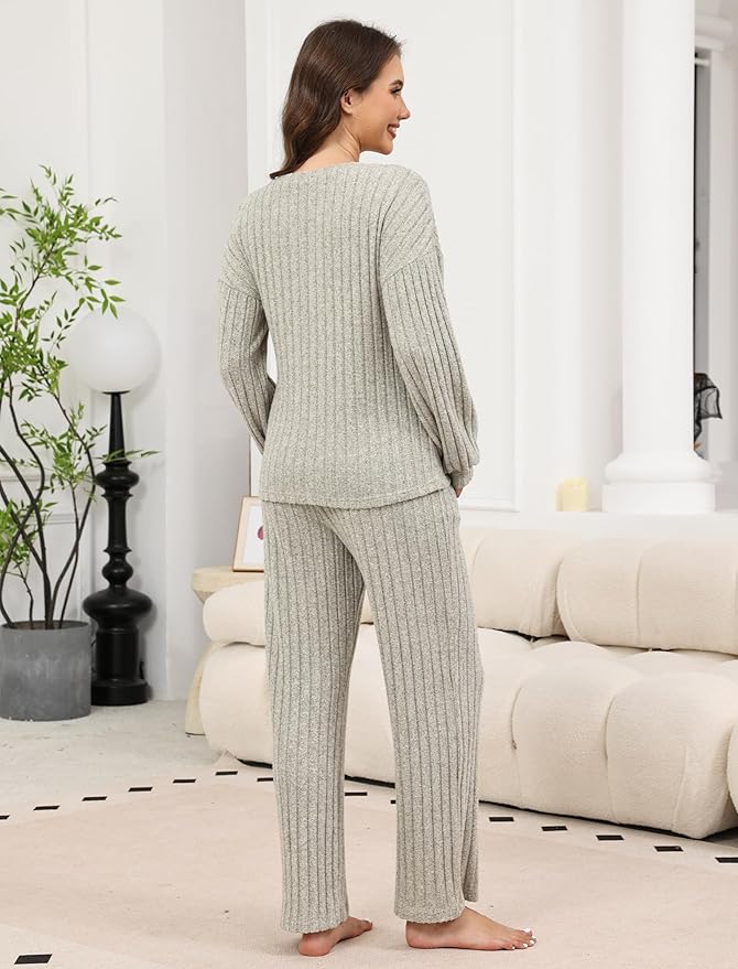 Women's Pants Pajama Set - Long Sleeve - 2 Piece