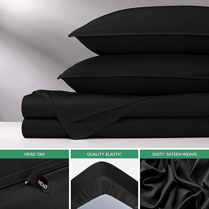 Bamboo Cooling Bed Sheet Set - Twin - 3 Piece