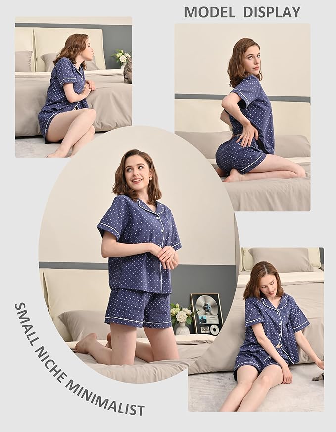 Women's 100% Cotton Pajama Set - 2 Piece