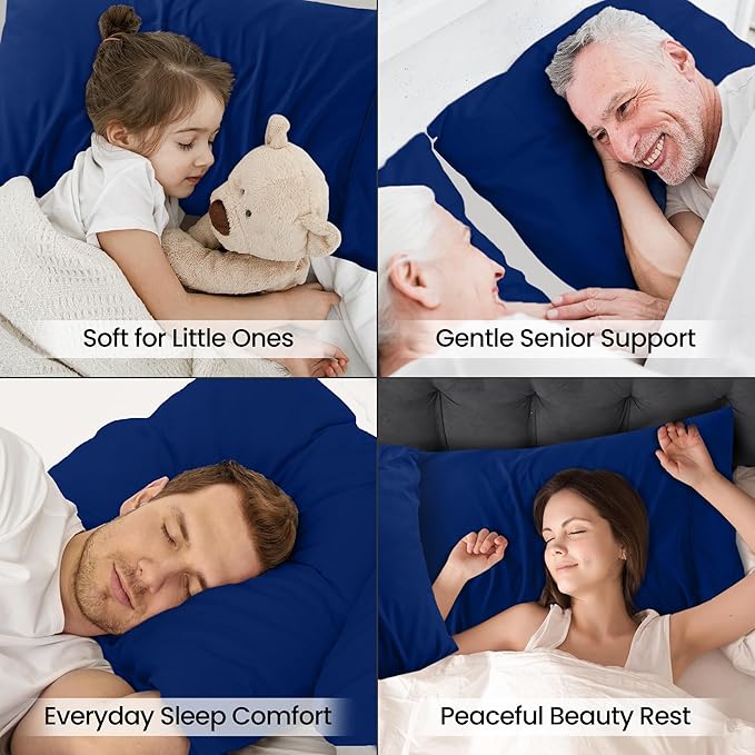 Microfiber Pillowcase Set - Queen - 20 x 30 in - 2 Pack