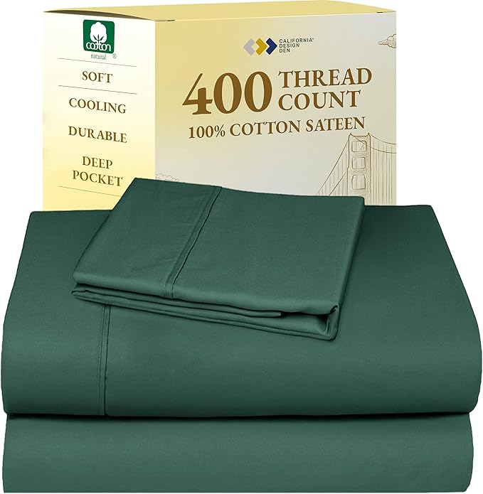 100% Cotton Bed Sheet Set - Twin - 3 Piece