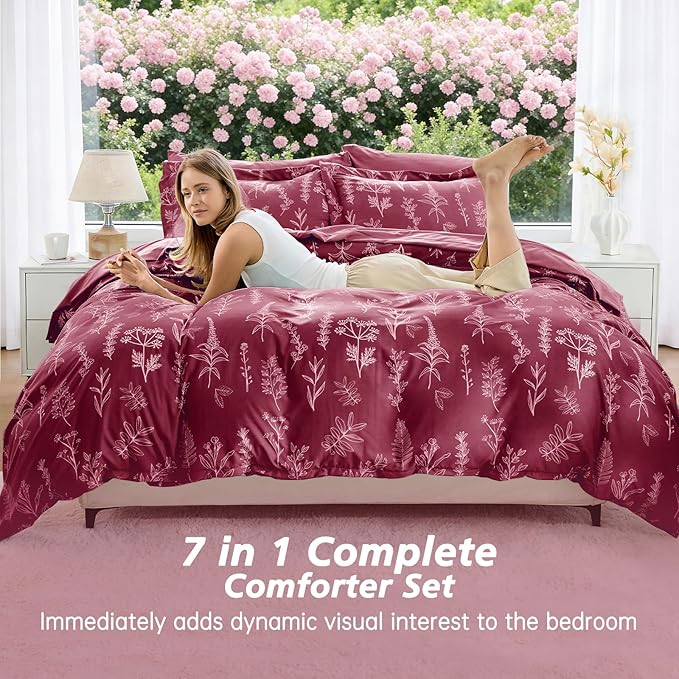 Comforter Set - Full - 7 Piece