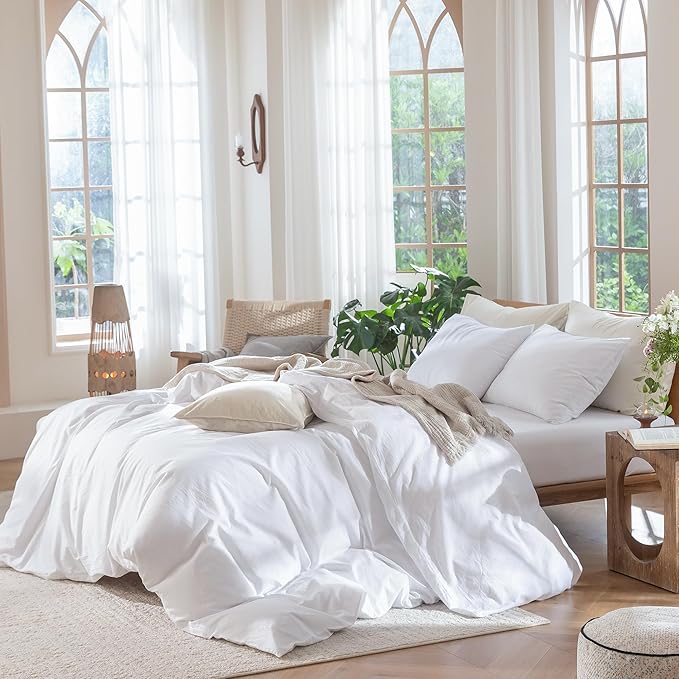 Linen Duvet Cover Set - King