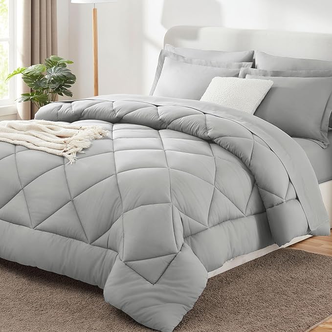 Down Alternative Comforter Set - Queen - 7 Piece