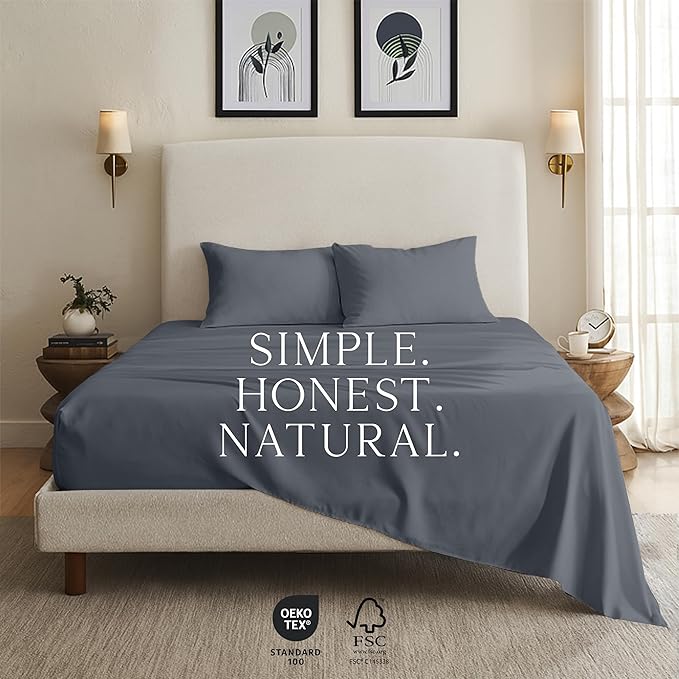 Bamboo Cooling Bed Sheet Set - King