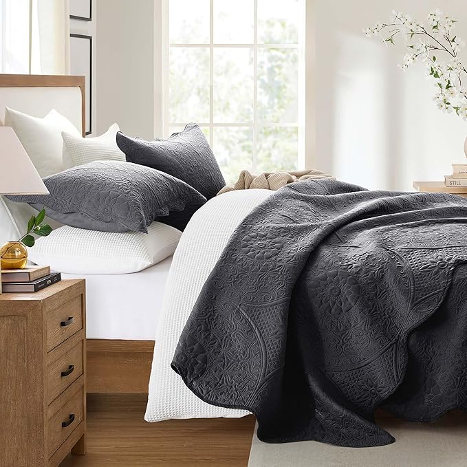 Microfiber Quilt Set - King - 8 Pack