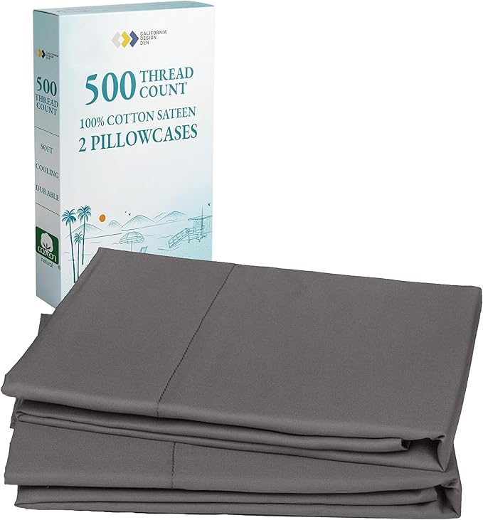 100% Cotton Pillowcase - Queen
