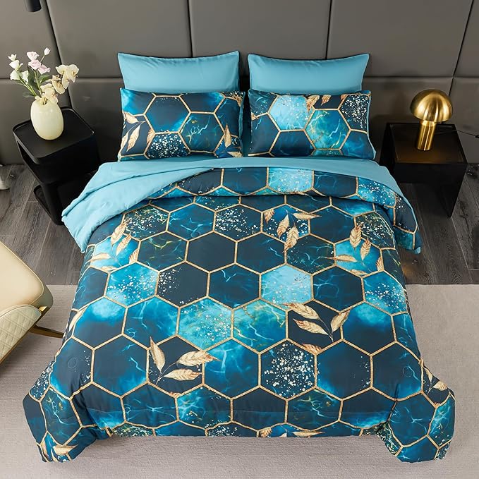 Comforter Set - California King - 7 Piece