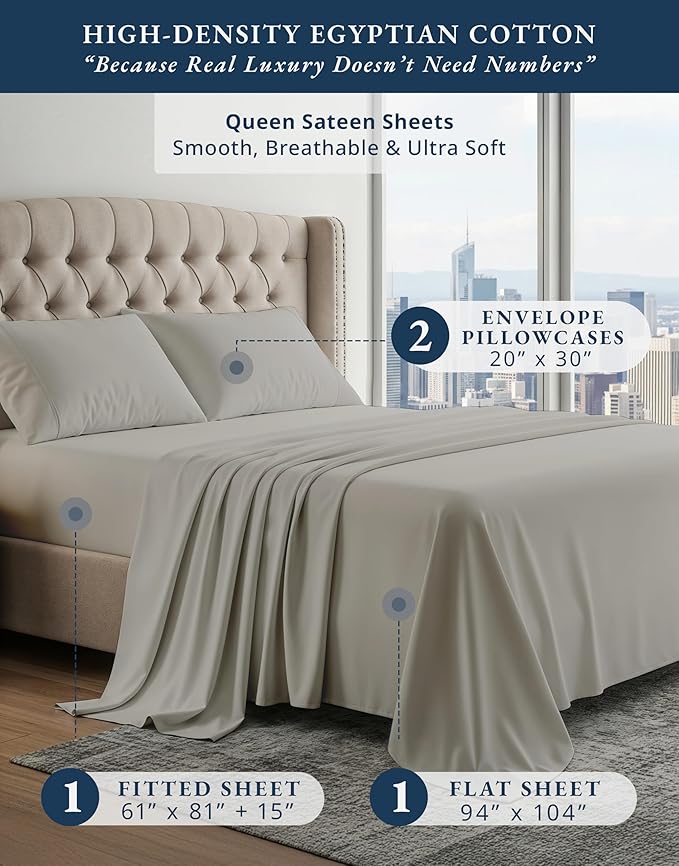 Bed Sheet Set - Queen