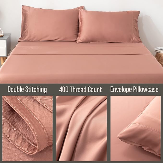 Bamboo Cooling Pillowcase Set - King - 2 Piece