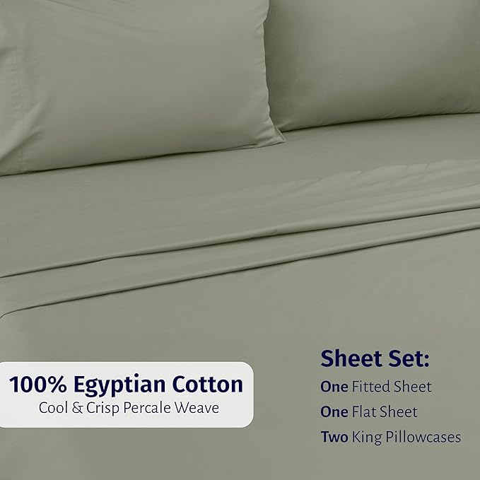 Bed Sheet Set - California King - 4 Piece