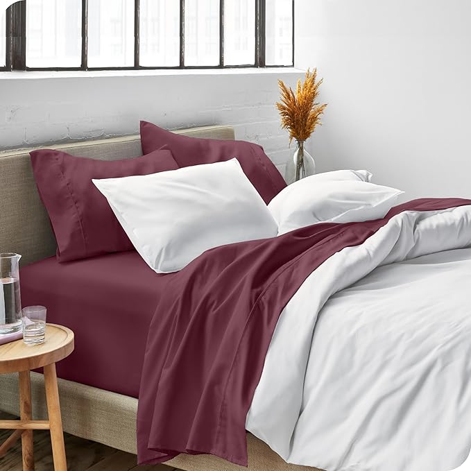Microfiber Bed Sheet Set - King - 4 Piece